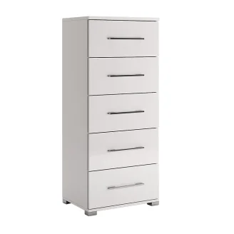 Комод 5Ящ Фемели Джуниор / Family Junior Глянец Белый MiroMark FM-175-WB