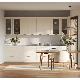 Кухня Винтаж 2,8 м Е 900 Витрина Стандарт MiroMark
