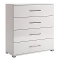 Комод 4Ящ Фемели Джуниор / Family Junior Глянец Белый MiroMark FM-174-WB