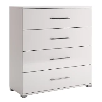 Комод 4Ящ Фемели Джуниор / Family Junior Глянец Белый MiroMark FM-174-WB