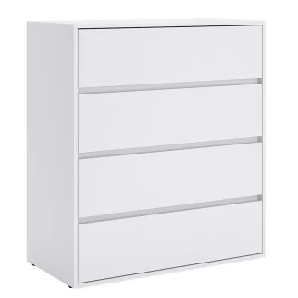 Комод 4Ящ Тибо / Tibo Супер Мат Белый MiroMark TB-64-WM
