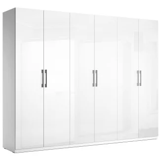Шкаф 6Дв без зеркал Фемели / Family Глянец Белый MiroMark FM-26-WB