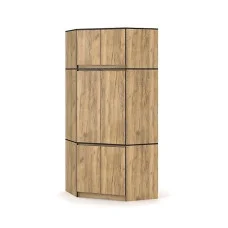 Шафа кутова Бруклін 4Д з антресоллю Mebel Servise