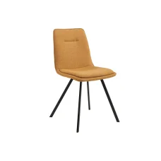 Стул M-71 горчичный  +  черный Vetro mebel