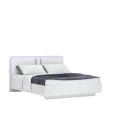 Кровать без каркаса 1,8х2,0 Белладжио / Bellagio Глянец Белый MiroMark BD-38-WB