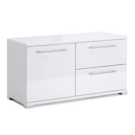 Тумба ТВ 1,0м Фемелі / Family Глянець Білий MiroMark FM-100-WB