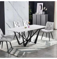 Стіл обідній Dali Ceramic WH180 Intarsio