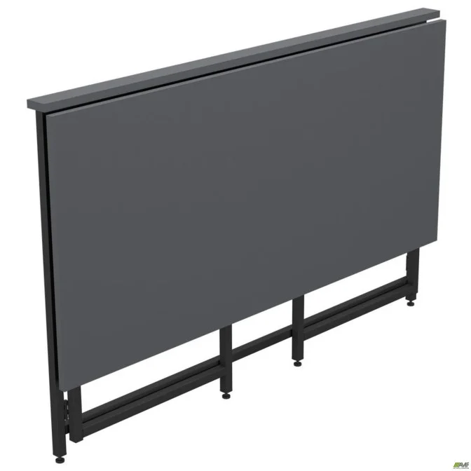 Стол раскладной Fold FL1200 (1200х600х750Н) черный/серый Шифер AMF