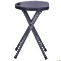 Табурет складаний Сеат пластик Rattan Black AMF