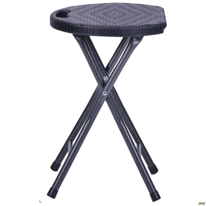Табурет складаний Сеат пластик Rattan Black AMF