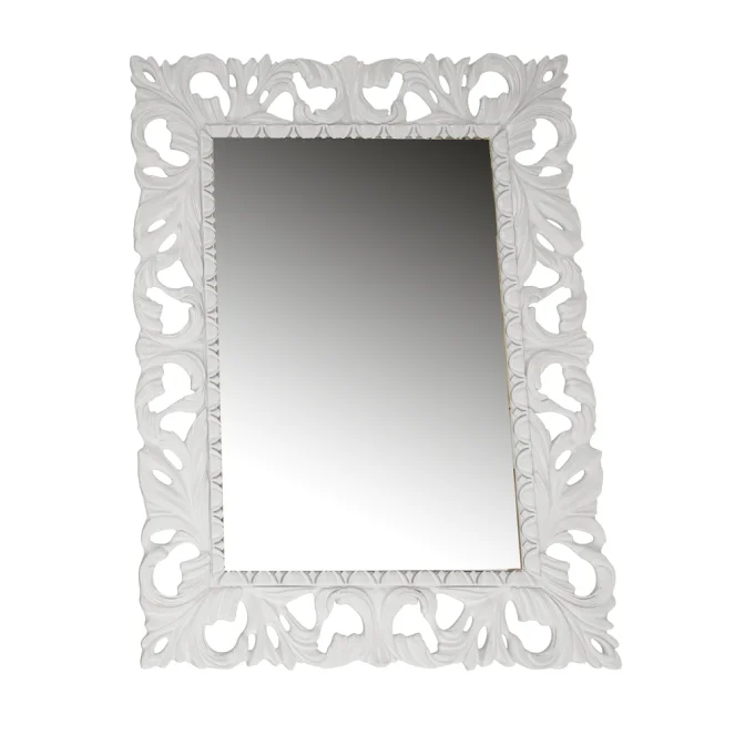 Зеркало 1200x1000 Пиония / Pionia Белый MiroMark MR-82-WH