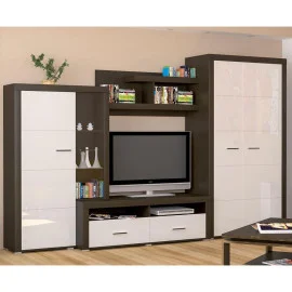 Вітальня Неон-2 венге/білий лак Mebel Servise