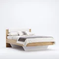 Кровать без каркаса 1,4*2,0 Асти / Asti Глянец Белый - Дуб Крафт MiroMark AS-34-WB