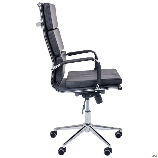 Крісло Slim FX HB Хром Tilt WAX Dark Grey AMF