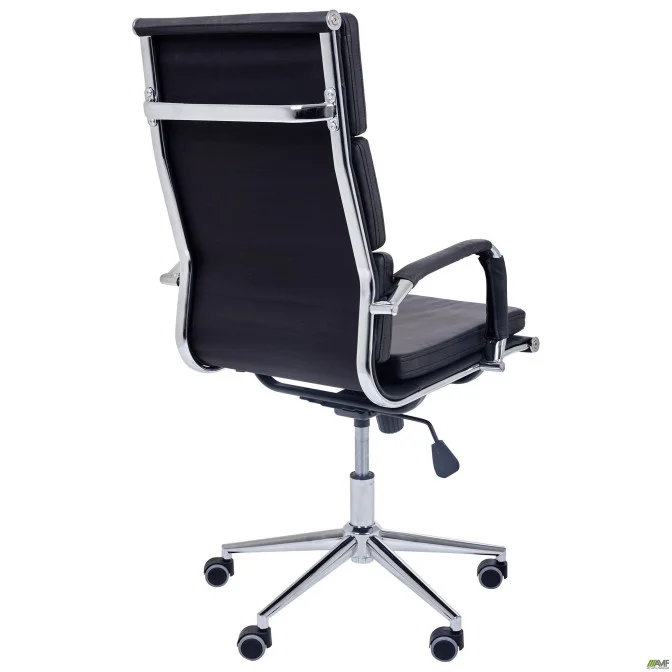 Крісло Slim FX HB Хром Tilt WAX Dark Grey AMF