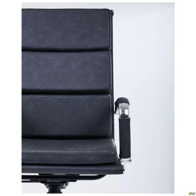 Крісло Slim FX HB Хром Tilt WAX Dark Grey AMF