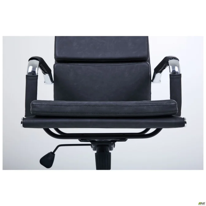 Крісло Slim FX HB Хром Tilt WAX Dark Grey AMF
