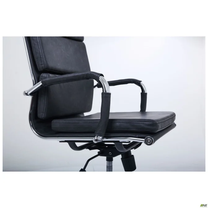 Крісло Slim FX HB Хром Tilt WAX Dark Grey AMF