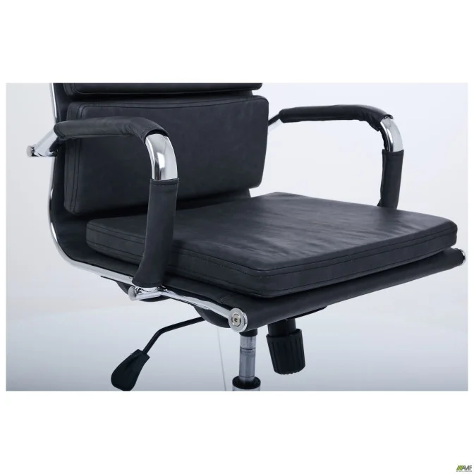 Крісло Slim FX HB Хром Tilt WAX Dark Grey AMF