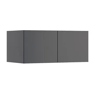 Антресоль 2Дв Дони / Doni Графит MiroMark DN-02-GT