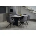 Керамический стол Олимпия ТМL-985 грецкий ребекка  +  черный Vetro mebel