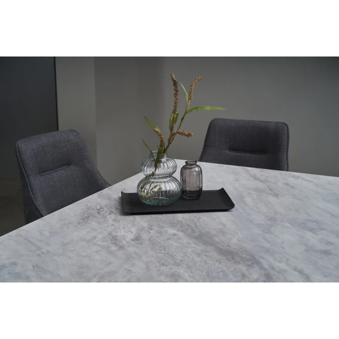 Керамический стол Олимпия ТМL-985 грецкий ребекка  +  черный Vetro mebel