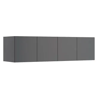 Антресоль 4Дв Дони / Doni Графит MiroMark DN-04-GT