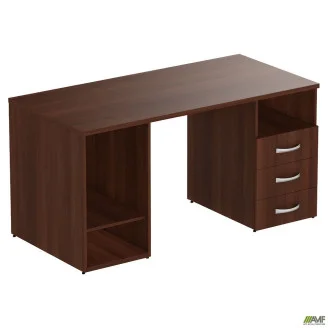Тумбовый стол МГ-53 R (1500х720х750) орех черный AMF