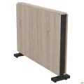 Раскладной стол Fold 2 FL2 1400 (1380/210х1000х750Н) черный/Дуб Сонома AMF