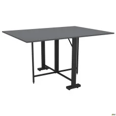 Стіл розкладний Fold 2 FL2 1400 (1380/210х1000х750Н) чорний/Сірий Шифер AMF