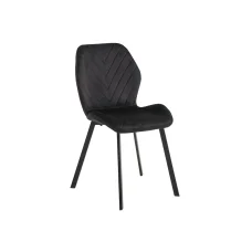 Стул N-54 черный велюр  +  черный Vetro mebel