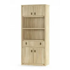Шкаф книжный Валенсия 4Д1Ш Mebel Servise