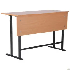 Парта 2-х г. Ученическая без полки 6 г.г. (1200х500х750мм) бук AMF