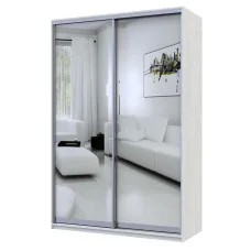 Шафа-купе Сіті Лайт 2 Дзеркала 150х45х225 Doros