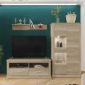 Вітальня Вітрина REG1W1D Полиця Тумба ТБ Хелен Gerbor Холдинг фото