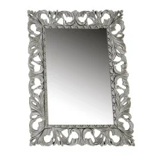 Зеркало 1200x1000 Пиония / Pionia Серебро MiroMark MR-82-SL