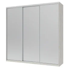 Шафа-купе Сіті Лайт 3 Дзеркала 225х60х225 Doros