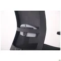 Кресло Uran Black сиденье Нест-01 черная/спинка Сетка SL-00 черная AMF