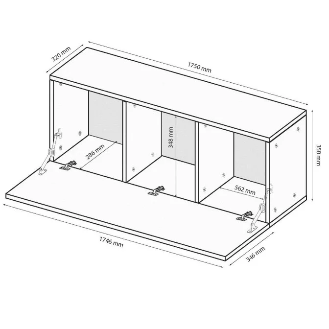 Секція BOX-34 / MiroMark BX-34-WB/BL
