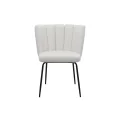 Стул M-200 айвори букле  +  черный Vetro mebel