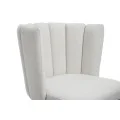 Стул M-200 айвори букле  +  черный Vetro mebel
