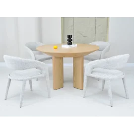 Стіл шпоноване МДФ Естер TМ-230 ясень Vetro mebel