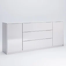 Комод 2Дв 3Ящ 2,0м Рома / Roma Глянец Белый MiroMark RM-168-WB