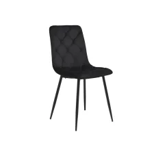 Стул N-41 черный велюр  +  черный Vetro mebel