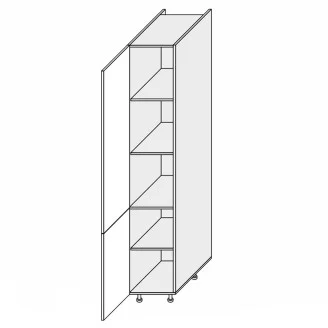 Кухонная секция Глори Пенал 40П/2320 GL-840W/01 MiroMark
