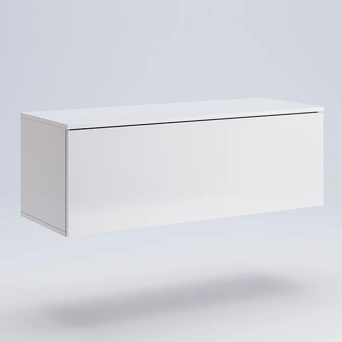 Секция BOX-43 TV 1,40 / Глянец Белый MiroMark BX-43-WB