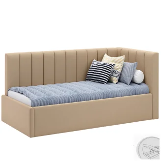 Кровать Мягкая обивка с подъёмным механизмом 0,9х2,0 Шайн / Shine MiroMark SF-41-SN