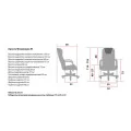 Крісло офісне Флоренція Ю Хром М1 Richman фото