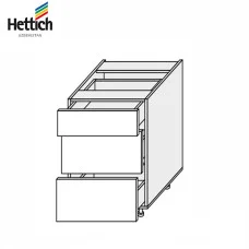 Кухонна секція нижня Міленіум 50Н3ШХ/820 Pro Hettich ML-053W/9003 MiroMark