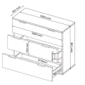 Комод Асти 3Ш MiroMark фото